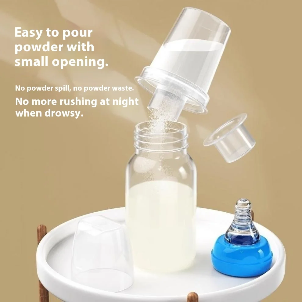 Baby Food Nutrition - Mini 80ml Baby Milk Powder Jar,