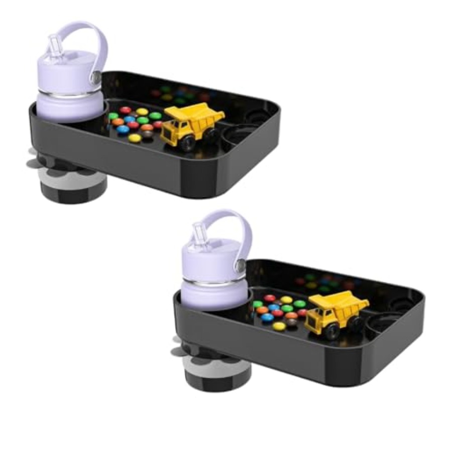 Snack Cup Toddler - 2PCS Car Seat Snack Tray for