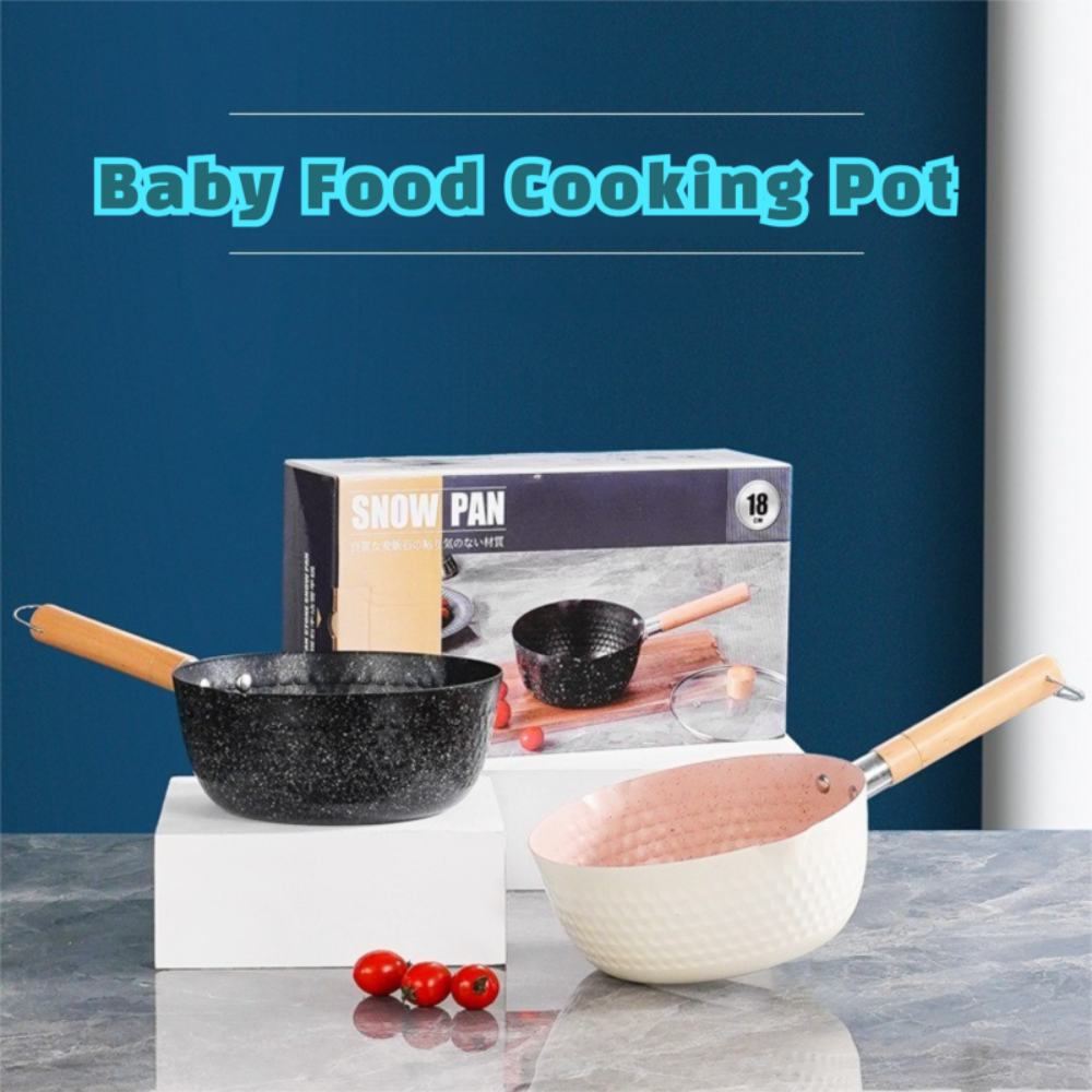 Baby Food Japanese - Durable Stainless Steel Saucepan with Lid