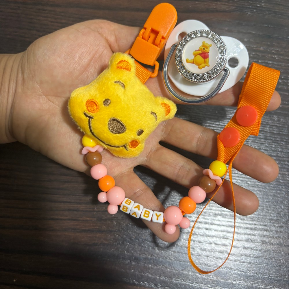 Baby Food Nutrition - Baby soothing pacifier & cute baby