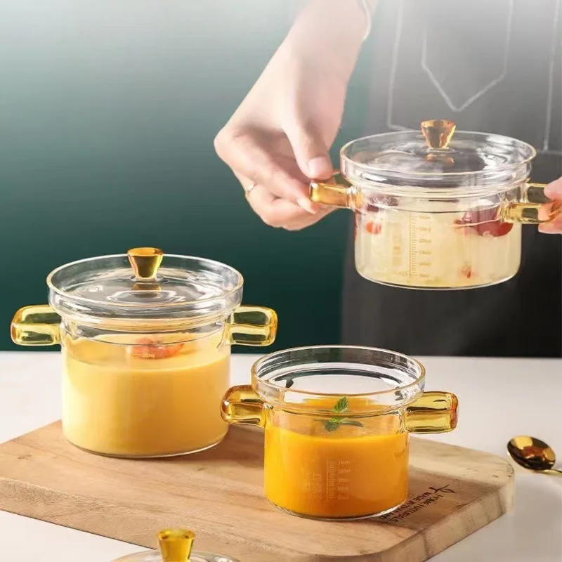 Baby Food Glass - High Temperature Resistant Steamed Egg Soup