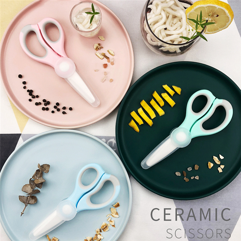 Baby Food Scissors - Baby Food Mills Ceramic Scissors Household