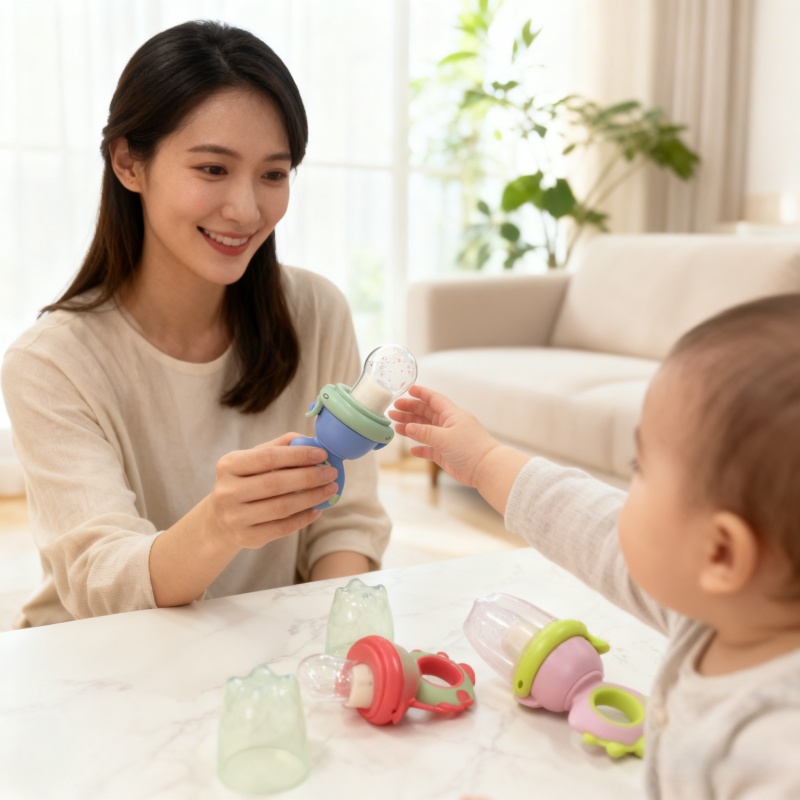 Cute animal rotating and press - Baby Food Bites บทวิจารณ์และราคา