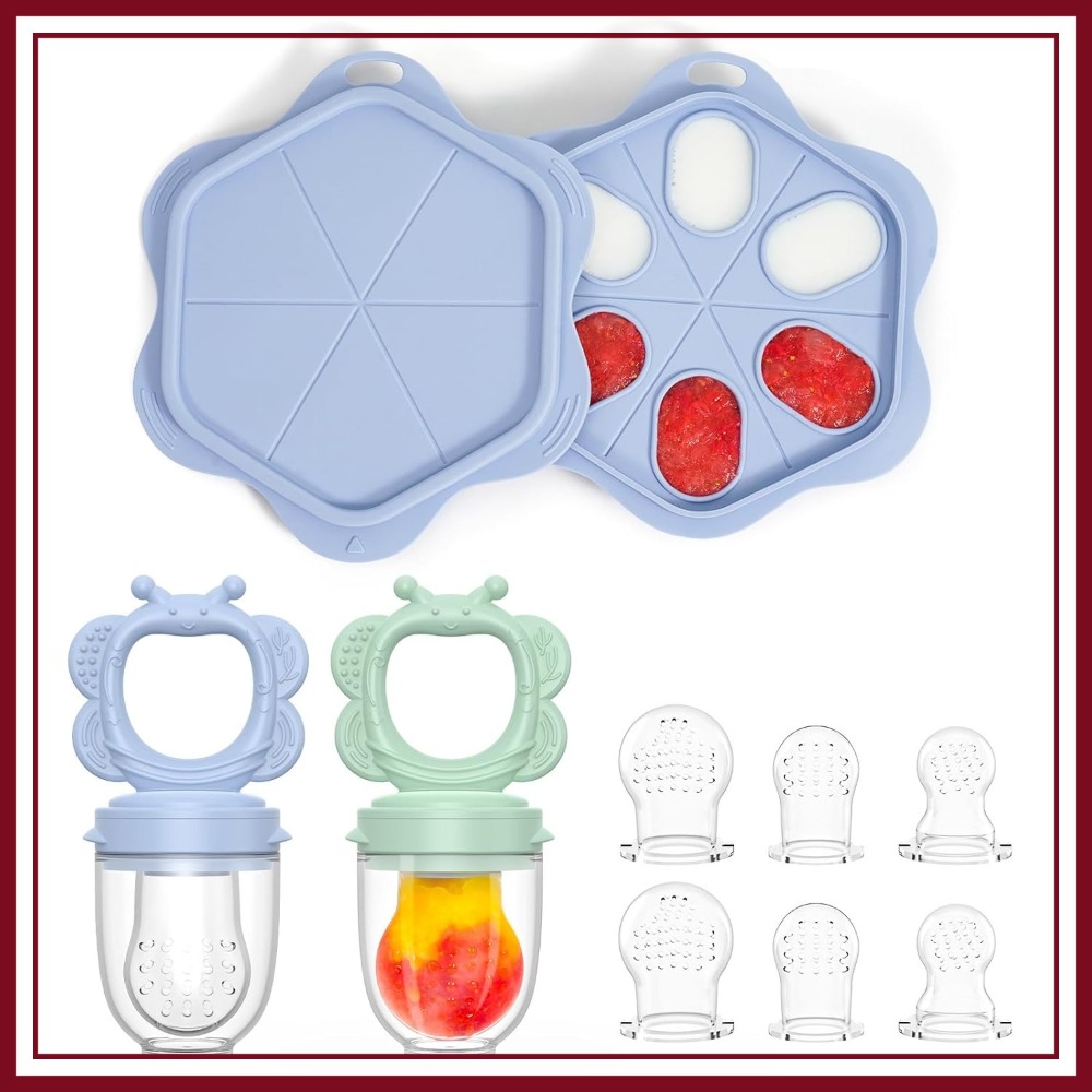 Silicone Baby Fruit Food Feede - Baby Food Feeder บทวิจารณ์และราคา