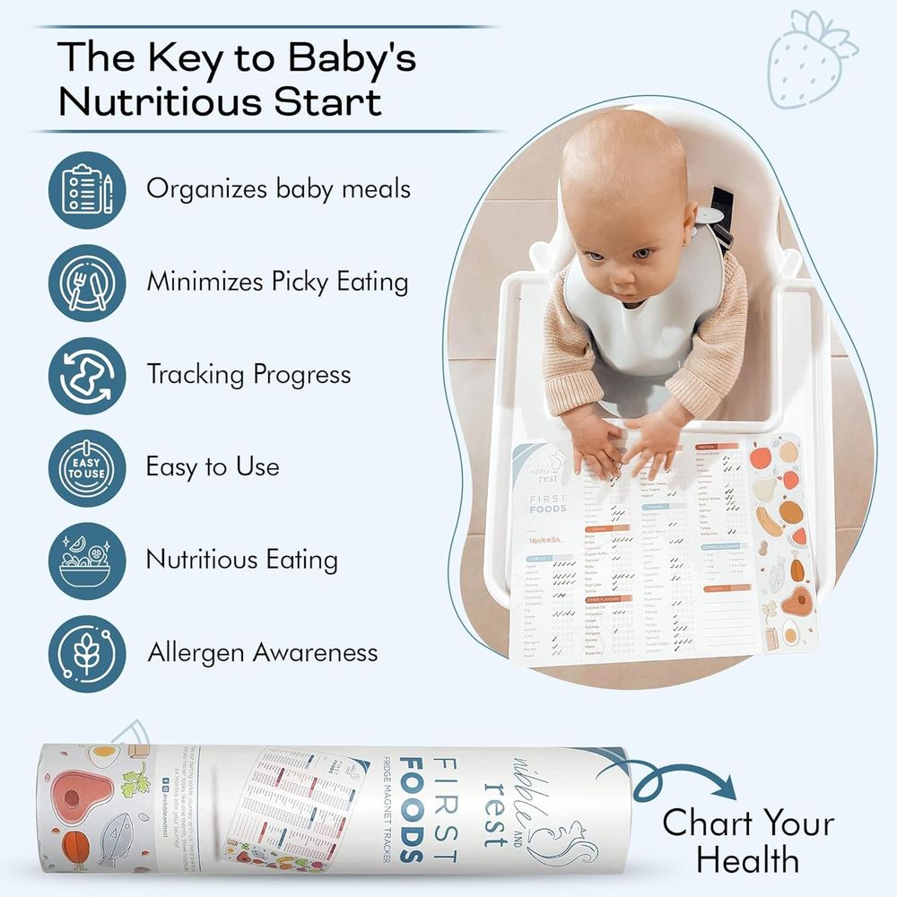 Infant's First Foods Ridge Mag - Baby Food Checklist บทวิจารณ์และราคา