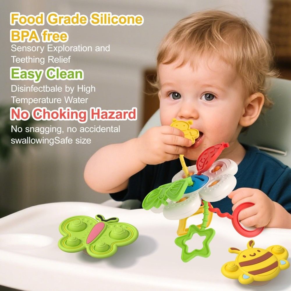 Food Grade Baby Sensory Toys S - Baby Food For Travelling บทวิจารณ์และราคา