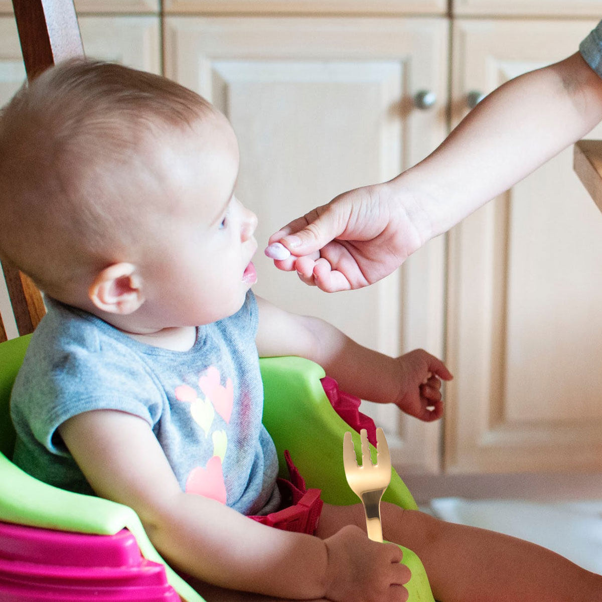 Reusable Stainless Steel Fork  - Baby Food Dinner บทวิจารณ์และราคา