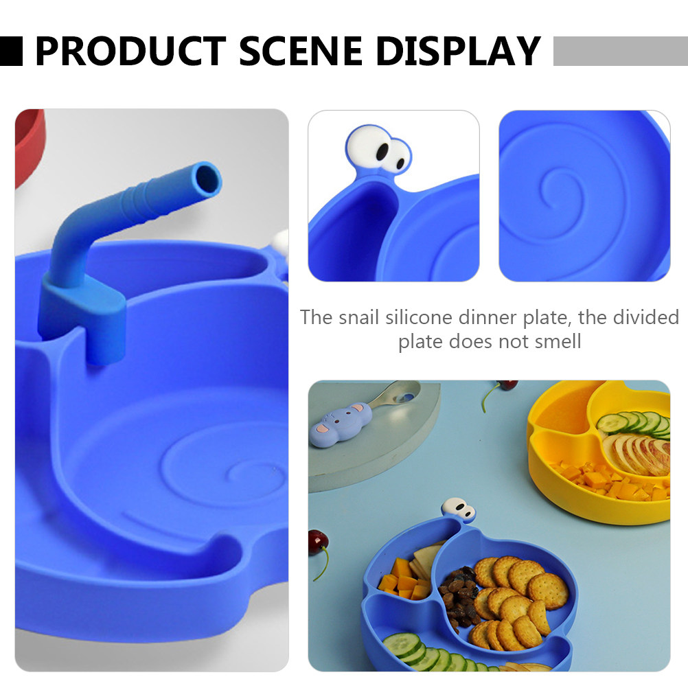 Baby Silicone Feeding Bowl Suc - Baby Food Dinner บทวิจารณ์และราคา