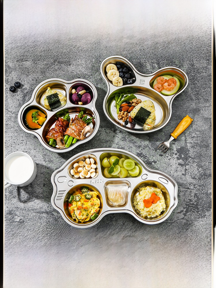 Children's Stainless Steel 304 - Baby Food Dinner บทวิจารณ์และราคา