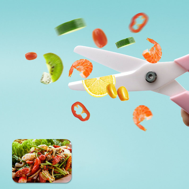Dobeli 8 inch Zirconia Ceramic - Baby Food Scissors บทวิจารณ์และราคา