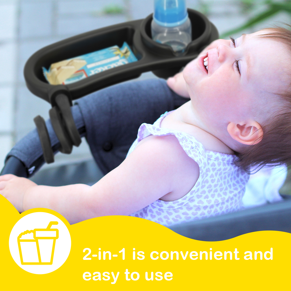 Stroller Snack Cup Holder Tray - Snack Cup Toddler บทวิจารณ์และราคา