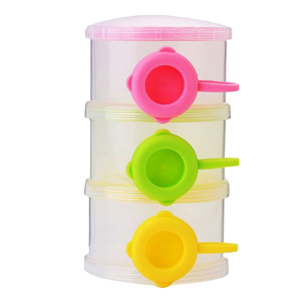 3 Layer Stackable Baby Formula - Baby Food For Travelling บทวิจารณ์และราคา