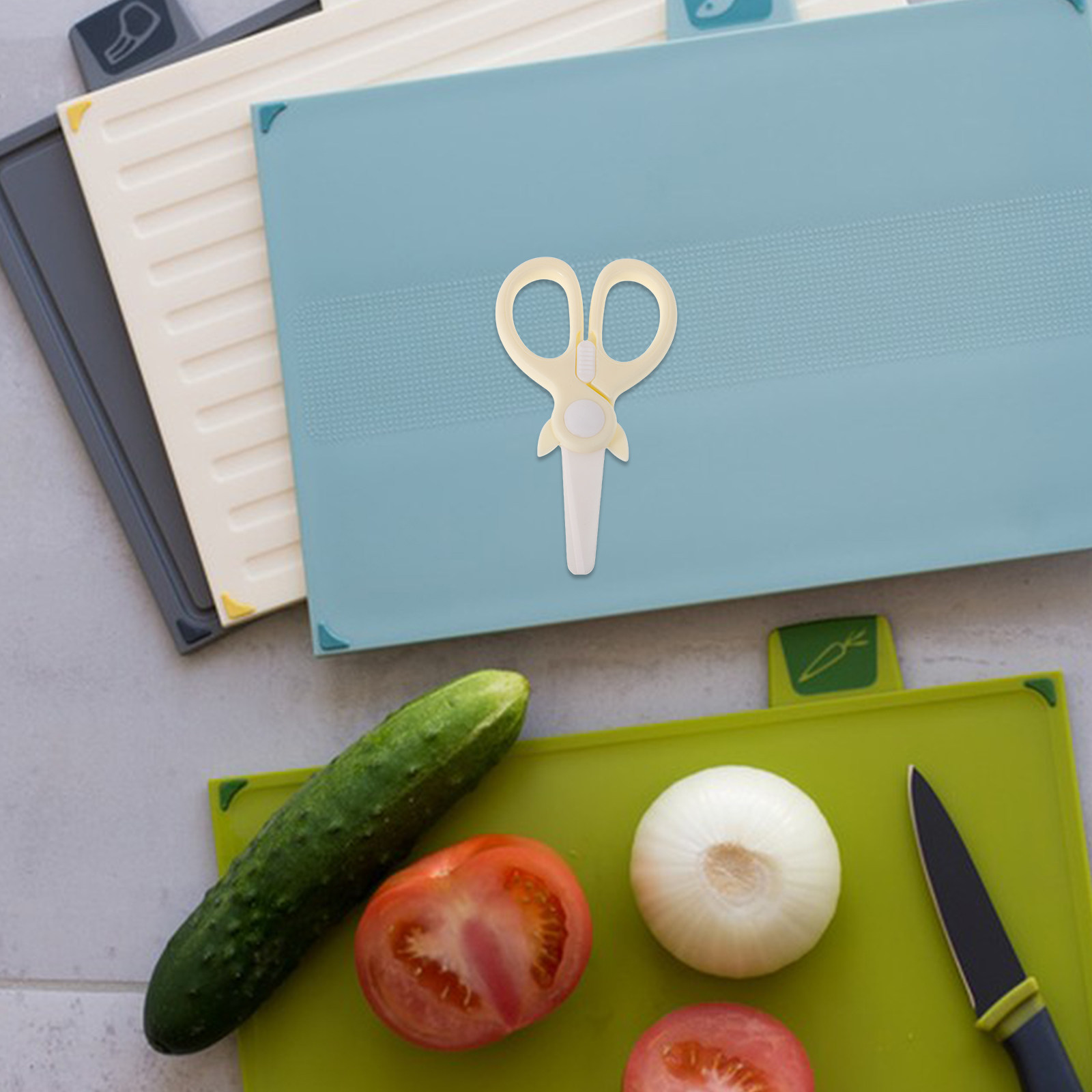 Portable Ceramic Food Cutter S - Baby Food Scissors บทวิจารณ์และราคา