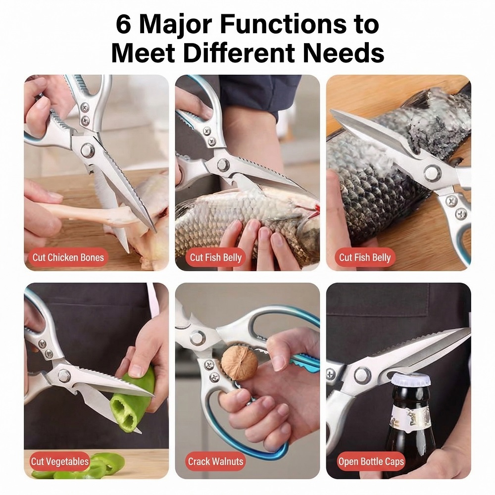 Kitchen Special Stainless Stee - Baby Food Scissors บทวิจารณ์และราคา