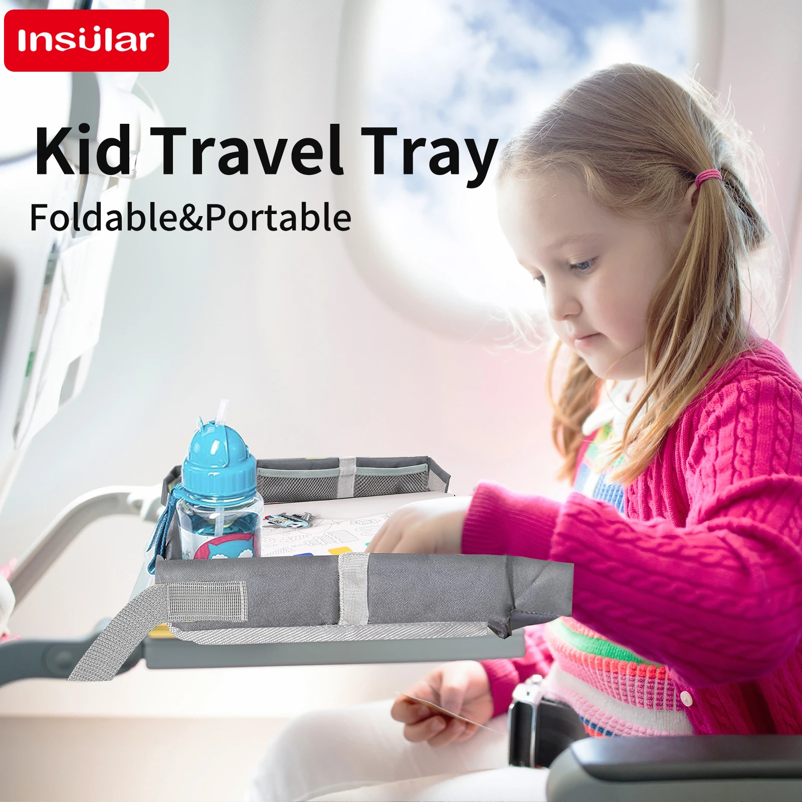 INSULAR Kids Car Seat Travel T - Snack Cup Toddler บทวิจารณ์และราคา