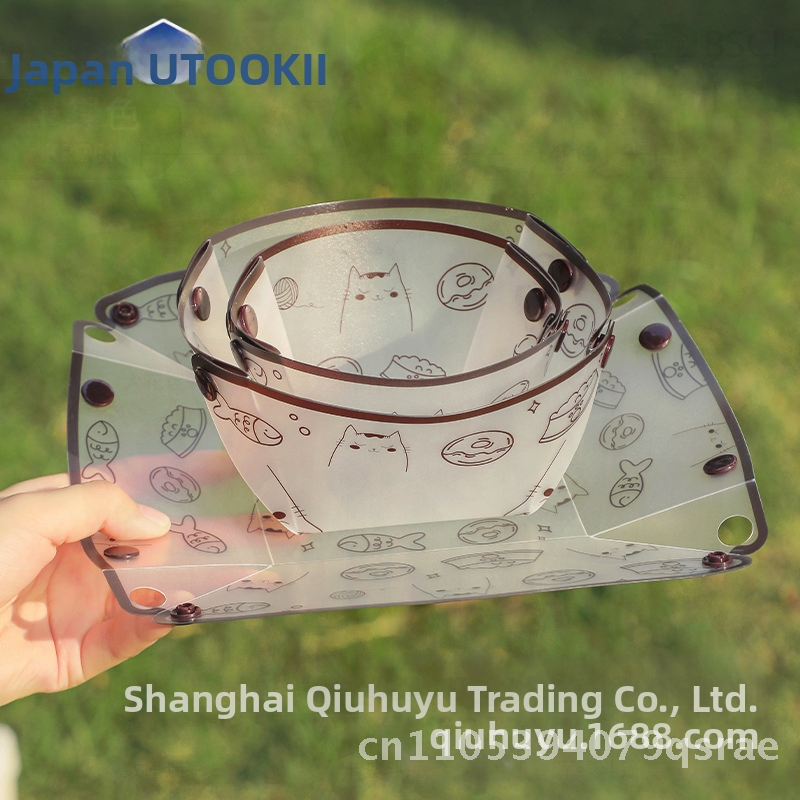 Utookii Portable Folding Bowl  - Baby Food For Travelling บทวิจารณ์และราคา