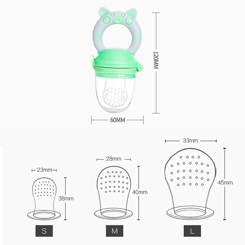 4pcs/set Silicone Fruit & Vege - Baby Food Nutrition บทวิจารณ์และราคา