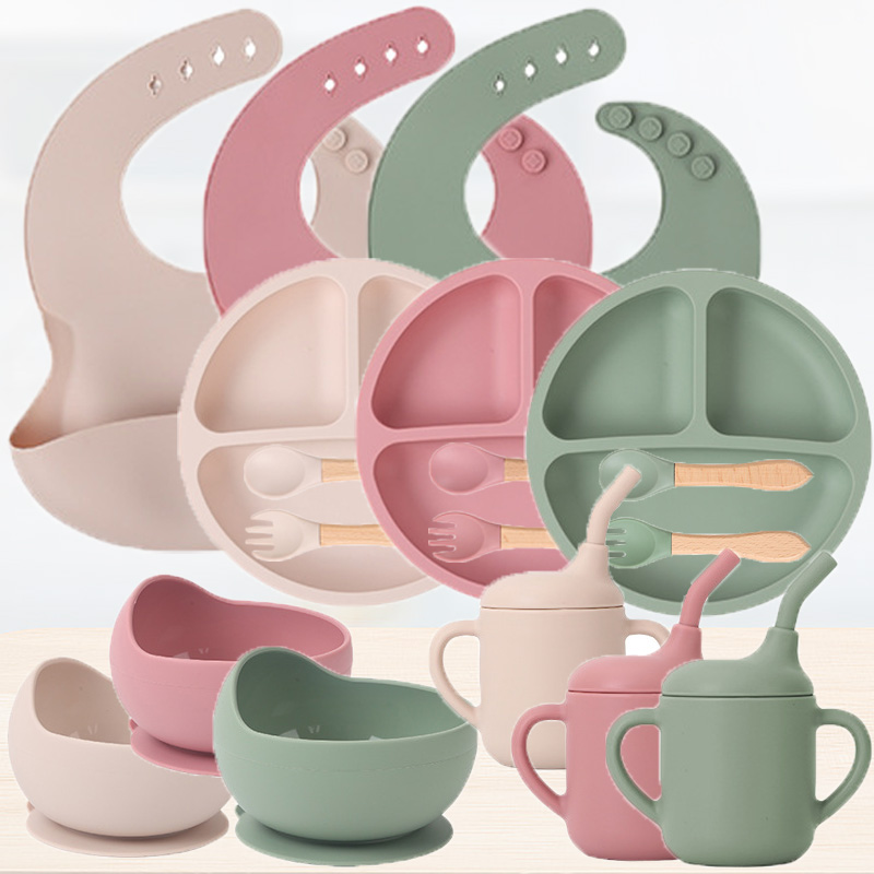 Children's silicone tableware  - Baby Food Nutrition บทวิจารณ์และราคา
