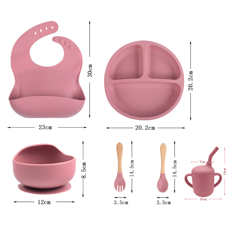 Children's silicone tableware  - Baby Food Nutrition บทวิจารณ์และราคา