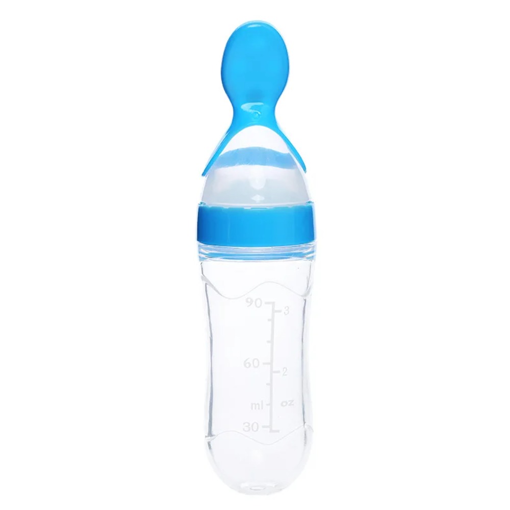90ML Baby Feeding Bottle Spoon - Baby Food Feeder บทวิจารณ์และราคา
