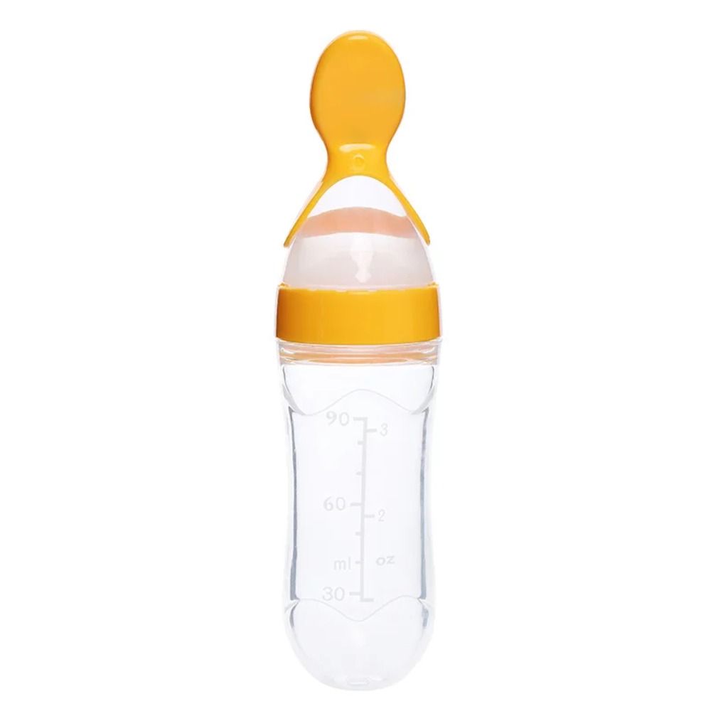 90ML Baby Feeding Bottle Spoon - Baby Food Feeder บทวิจารณ์และราคา