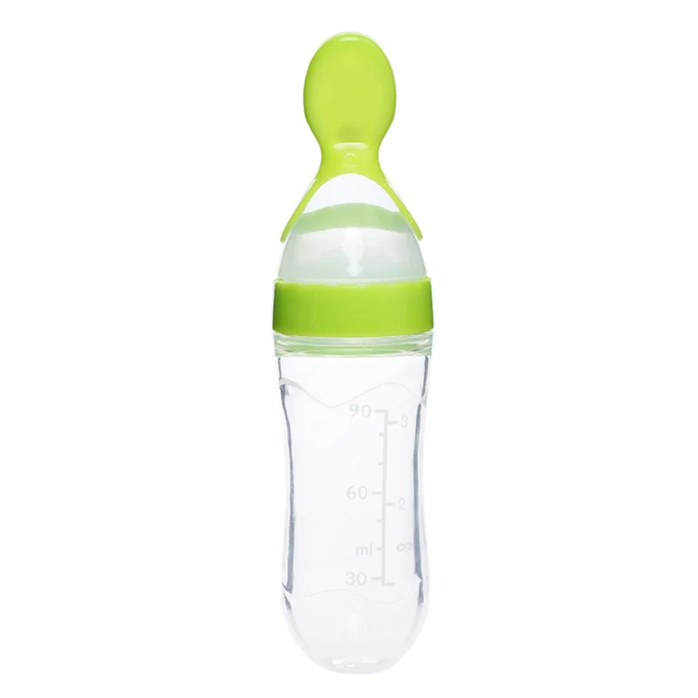 90ML Baby Feeding Bottle Spoon - Baby Food Feeder บทวิจารณ์และราคา
