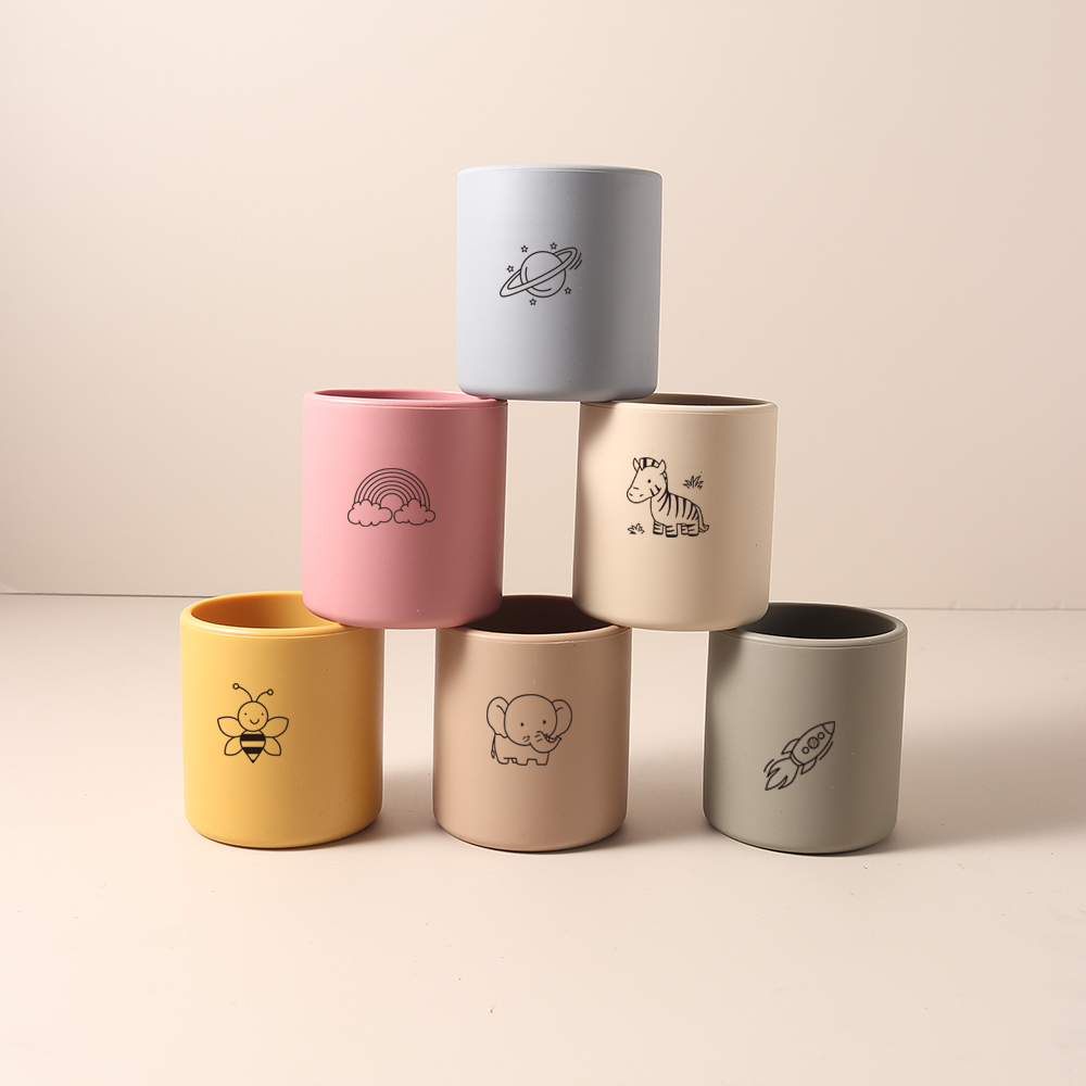 New cartoon 200ML Baby cartoon - Snack Cup Toddler บทวิจารณ์และราคา