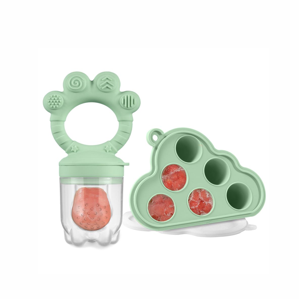 Baby Fruit Food Feeder & Freez - Baby Food Feeder บทวิจารณ์และราคา