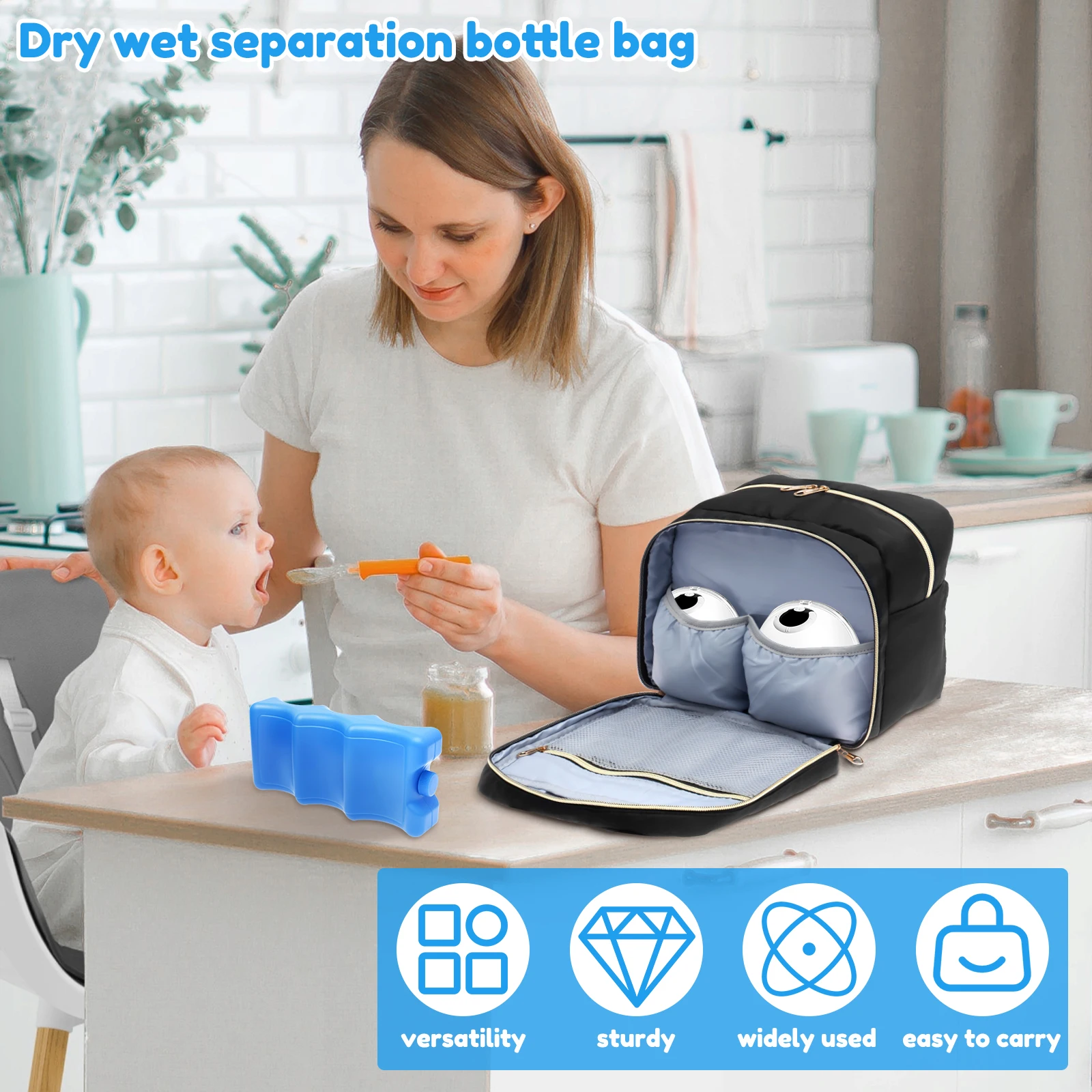 Breast Pump Storage Bag with I - Baby Food For Travelling บทวิจารณ์และราคา