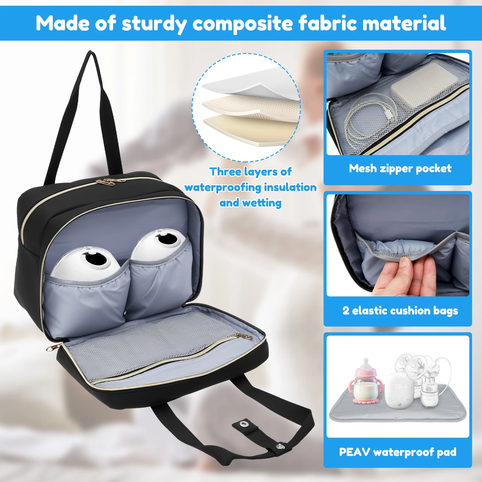 Breast Pump Storage Bag with I - Baby Food For Travelling บทวิจารณ์และราคา