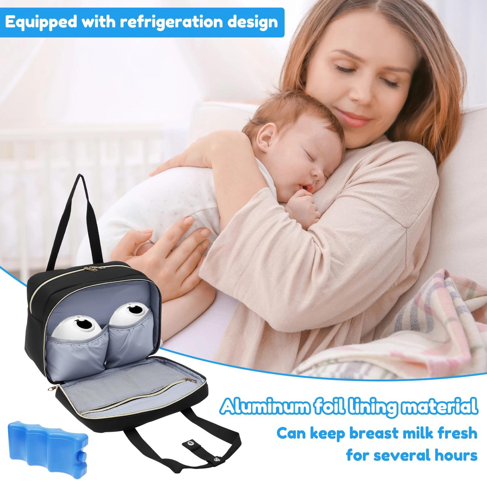 Breast Pump Storage Bag with I - Baby Food For Travelling บทวิจารณ์และราคา