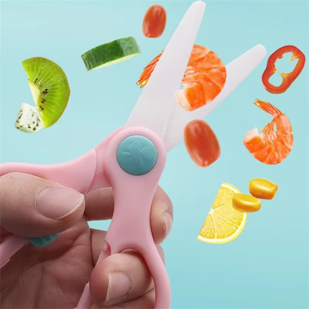 Baby Ceramic Food Shears Veget - Baby Food Scissors บทวิจารณ์และราคา