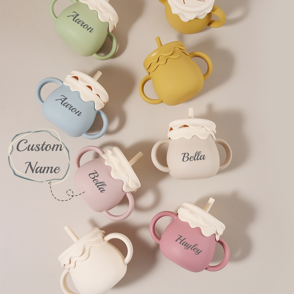 Personalized 280ml  Baby Cup-  - Snack Cup Toddler บทวิจารณ์และราคา