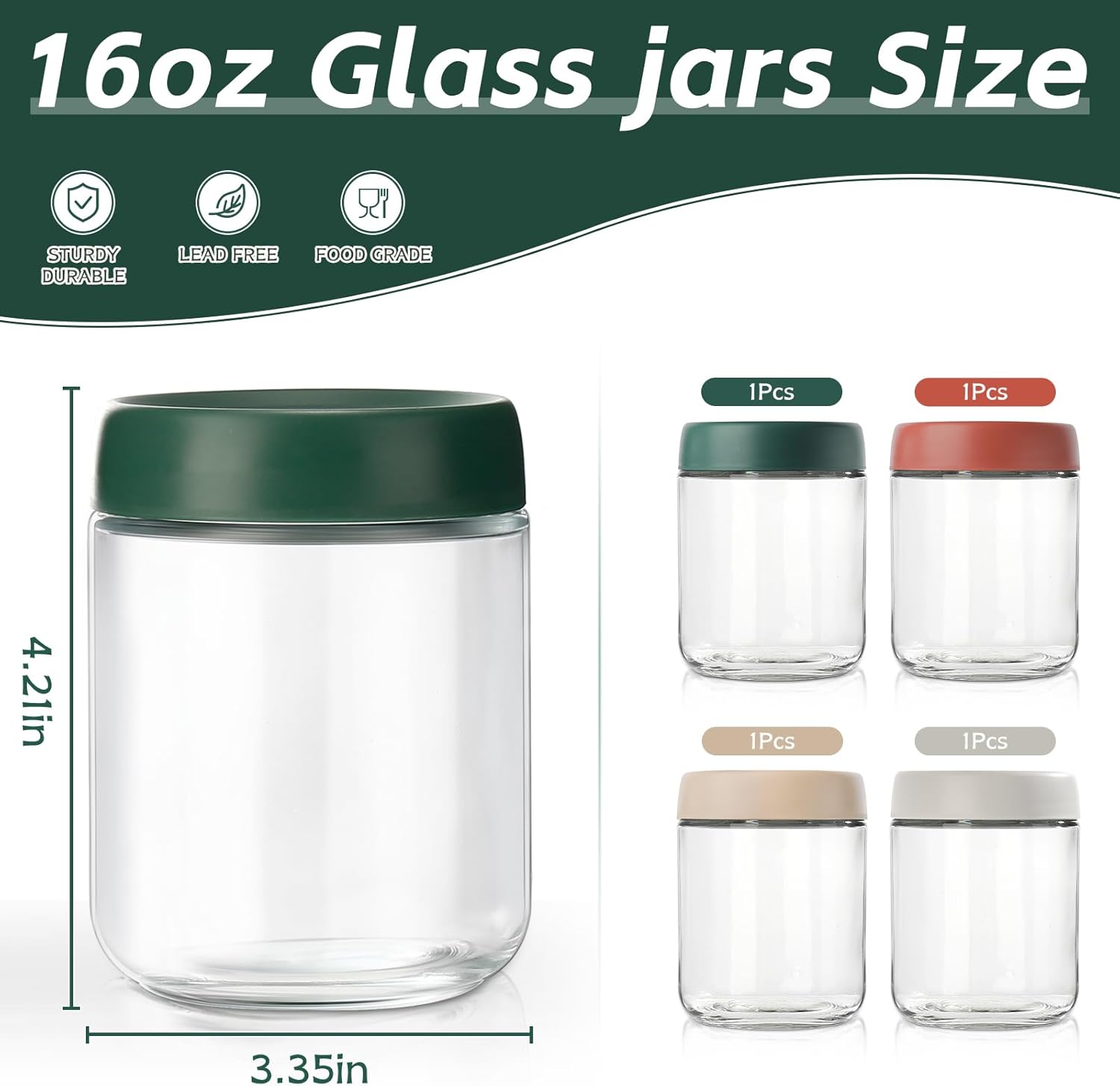 Glass Overnight Oats Container - Baby Food Glass บทวิจารณ์และราคา