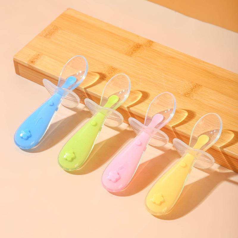Baby Silicone Spoon, Baby Rice - Baby Food Feeder บทวิจารณ์และราคา