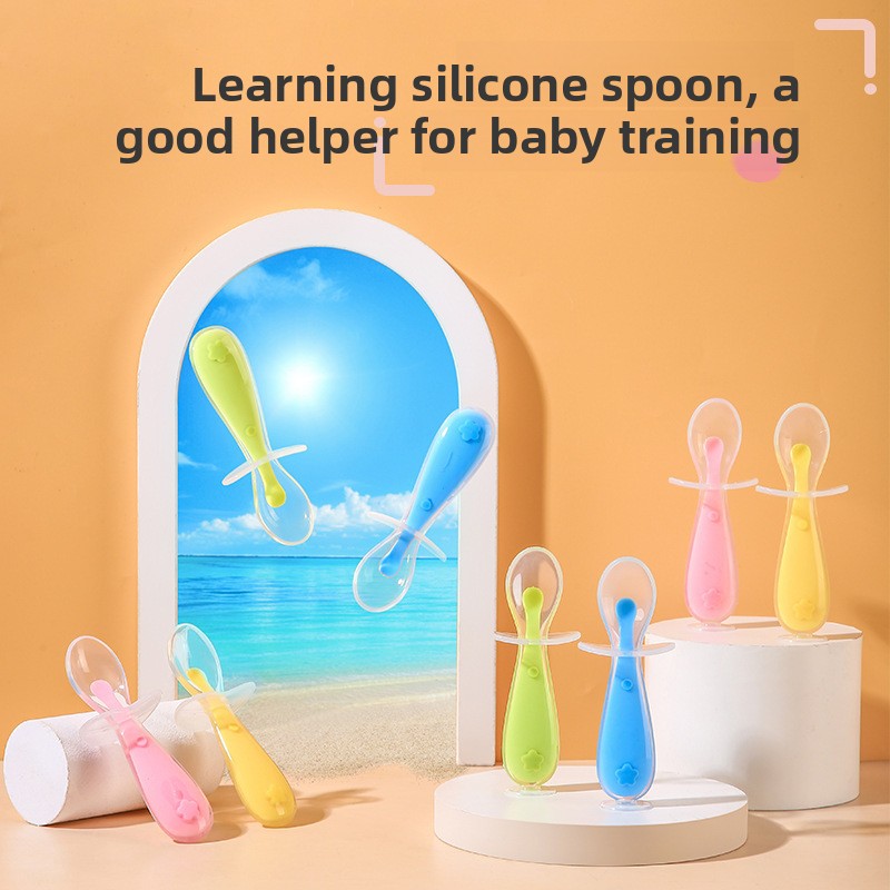 Baby Silicone Spoon, Baby Rice - Baby Food Feeder บทวิจารณ์และราคา