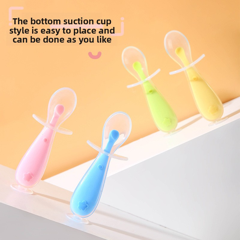 Baby Silicone Spoon, Baby Rice - Baby Food Feeder บทวิจารณ์และราคา