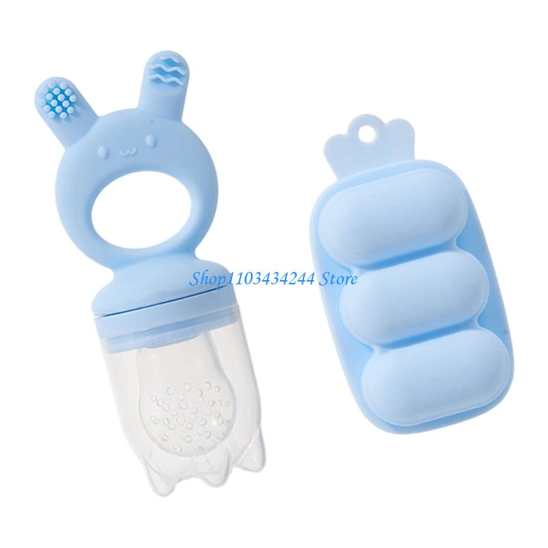 Silicone Baby Teether Feeder w - Baby Food Feeder บทวิจารณ์และราคา