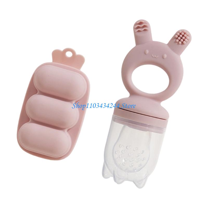 Silicone Baby Teether Feeder w - Baby Food Feeder บทวิจารณ์และราคา