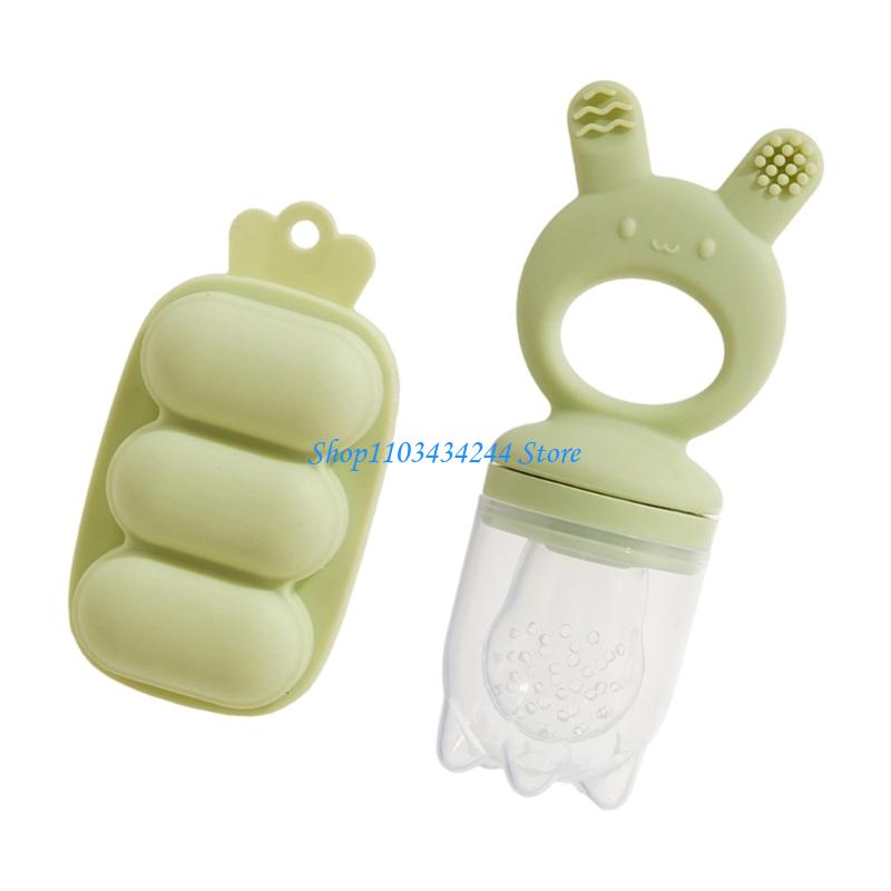 Silicone Baby Teether Feeder w - Baby Food Feeder บทวิจารณ์และราคา
