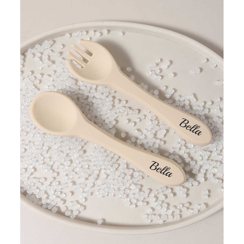 Custom name 1 pair silicone sp - Baby Food Nutrition บทวิจารณ์และราคา