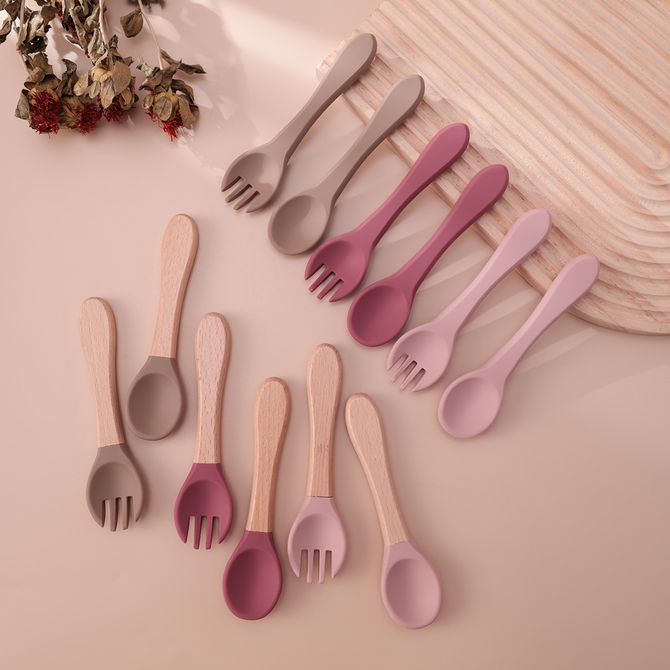 Color Kids 4PCS Silicone Baby  - Baby Food Feeder บทวิจารณ์และราคา