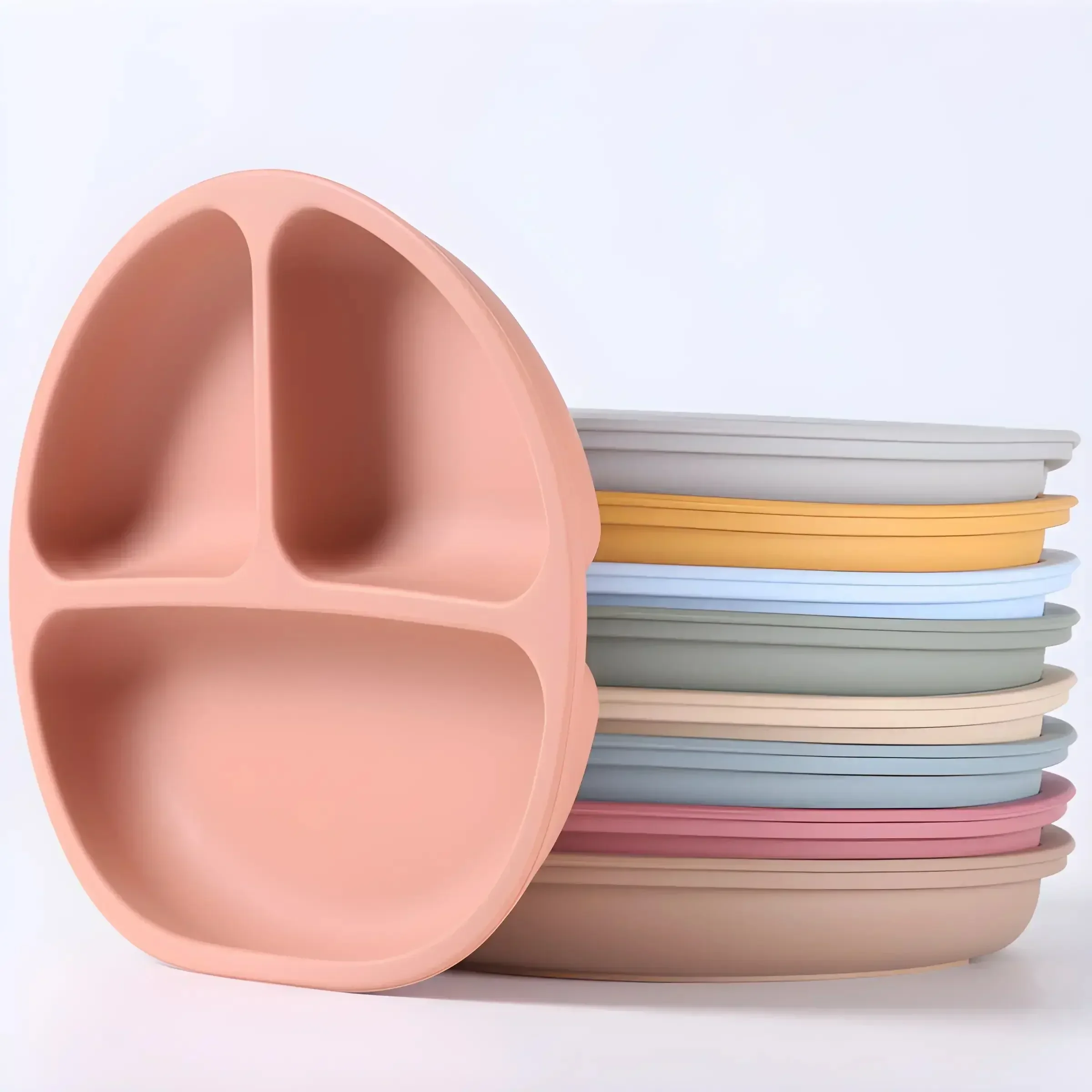 Silicone Tableware Children's  - Baby Food Dinner บทวิจารณ์และราคา
