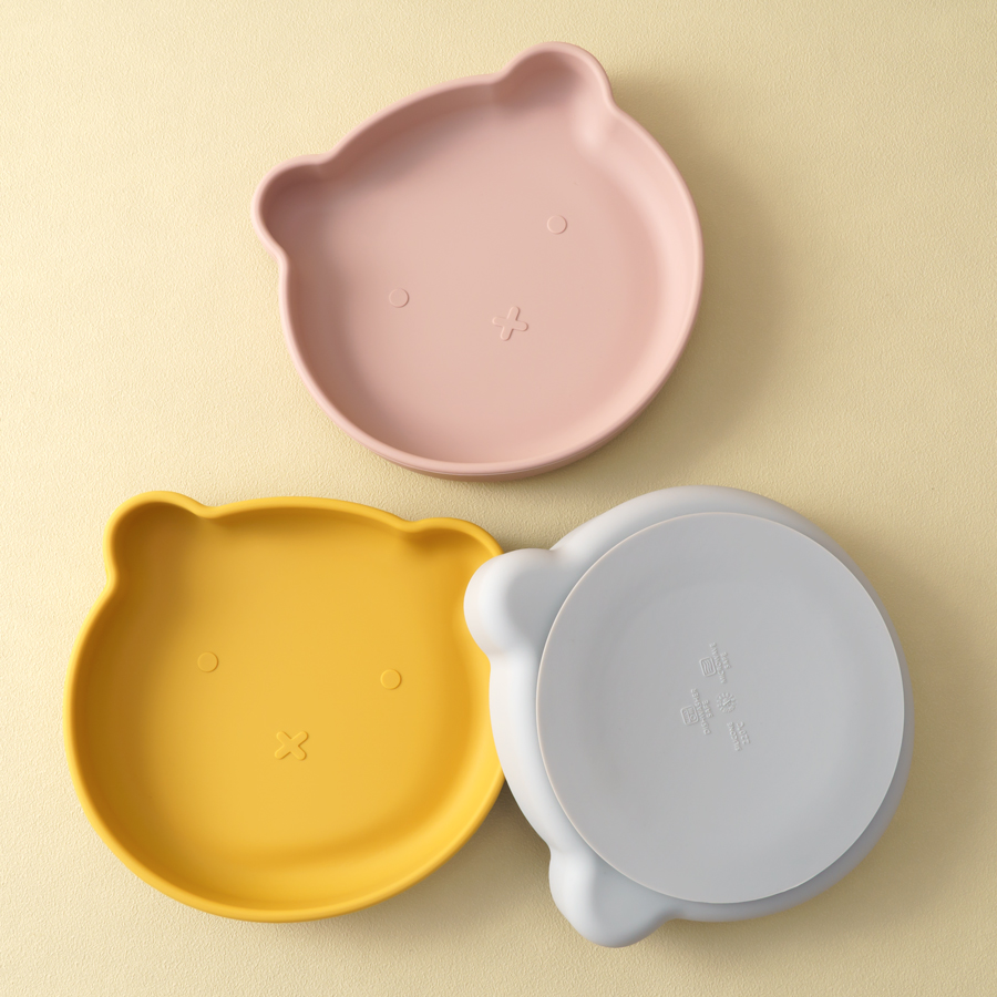 1PC Silicone Baby Dishes Sucti - Baby Food Dinner บทวิจารณ์และราคา