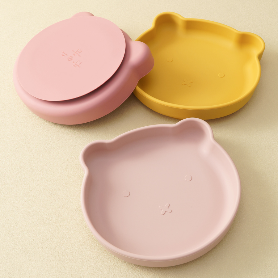 1PC Silicone Baby Dishes Sucti - Baby Food Dinner บทวิจารณ์และราคา