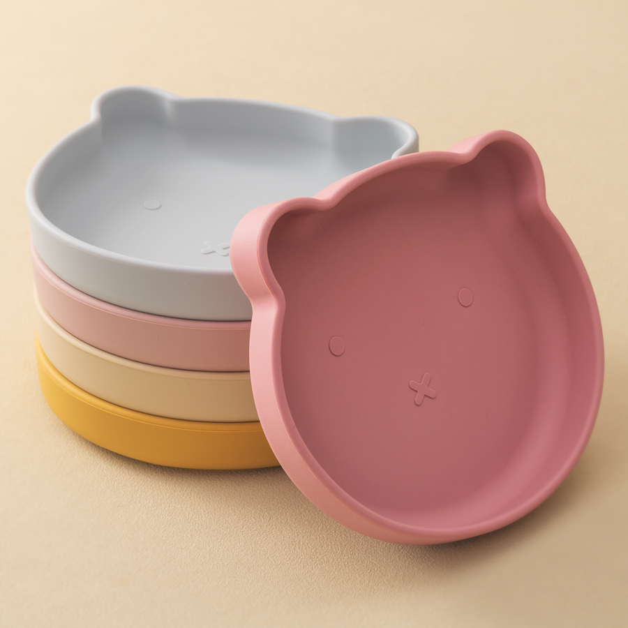 1PC Silicone Baby Dishes Sucti - Baby Food Dinner บทวิจารณ์และราคา