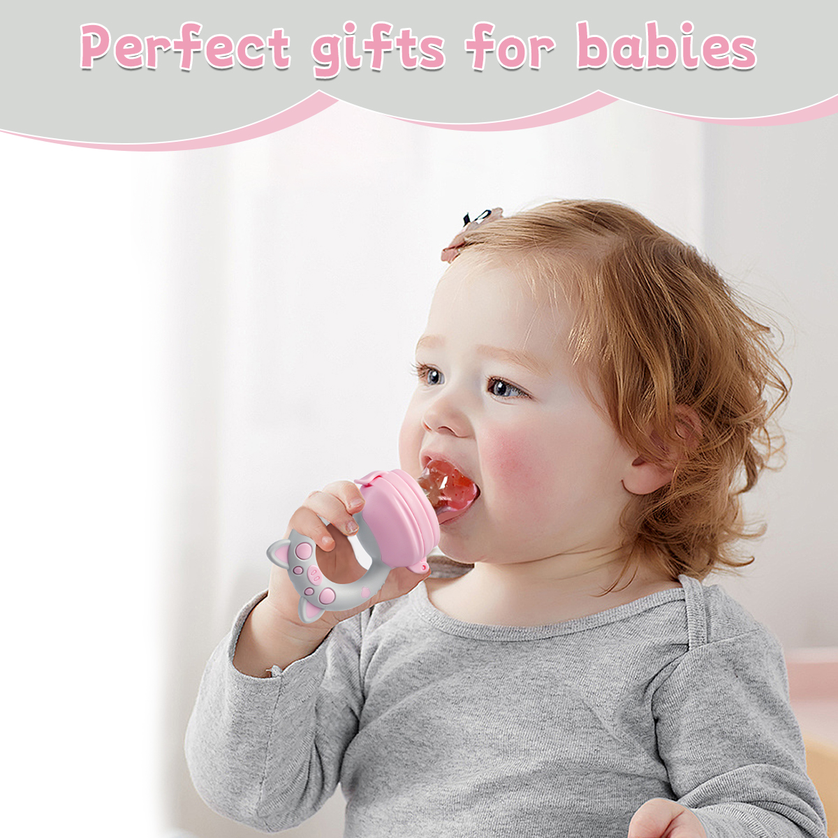 4pcs/set Silicone Fruit & Vege - Baby Food Feeder บทวิจารณ์และราคา