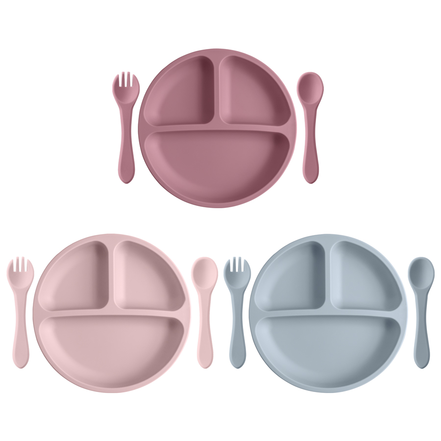 3PCS Children's Tableware Set  - Baby Food Dinner บทวิจารณ์และราคา