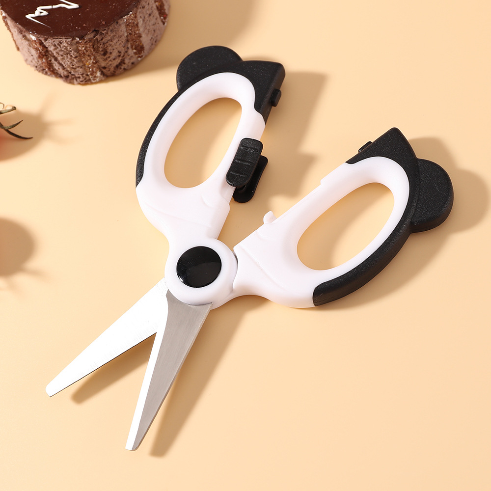Safty Scissors For Kids Studen - Baby Food Scissors บทวิจารณ์และราคา