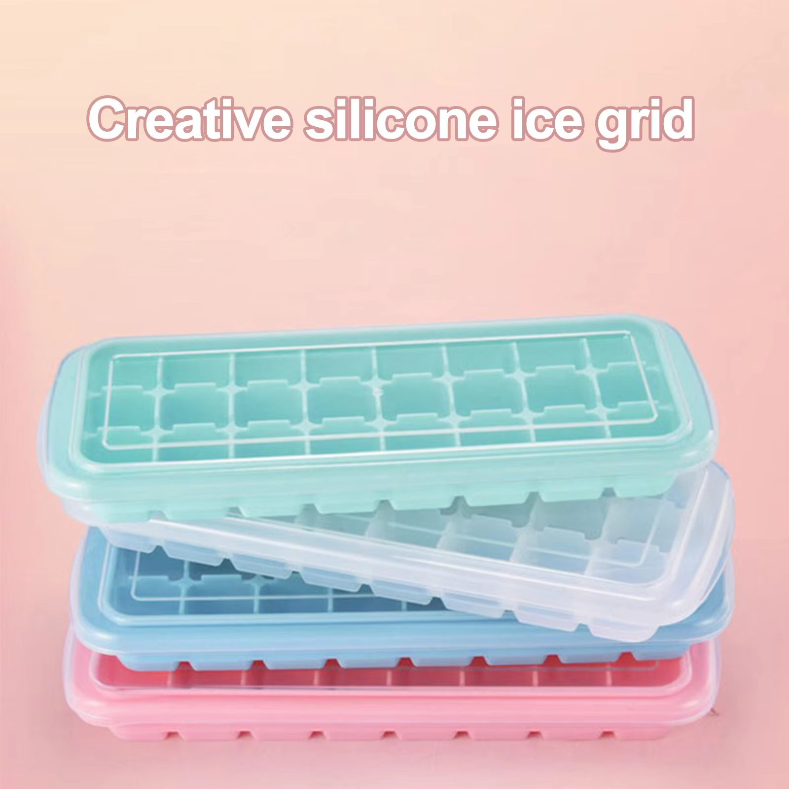 Silicone Ice Cubes Tray with L - Baby Food Bites บทวิจารณ์และราคา